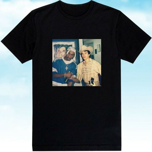 Tupac Chalino Sanchez Shirt, Graphics Unisex T-shirt - Picture 1 of 4